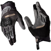 Leatt ADV 5.5 HydraDri Textile Short Gloves - Stealth Black / Grey
