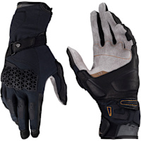 Leatt ADV 7.5 X-Flow Textile Gloves - Stealth Black / Grey