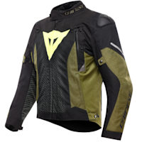 Dainese Super Sprint D-Dry&reg; Jacket - Black / Green / Fluo Yellow