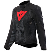 Dainese Ladies Super Sprint D-Dry&reg; Jacket - Black / Lava Red
