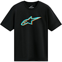 Alpinestars Ageless Shadow CSF T-Shirt - Black / Turquoise