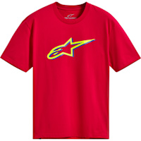 Alpinestars Ageless Shadow CSF T-Shirt - Red / Yellow