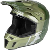 Klim F3 Carbon Pro Off Road - Tilt Gloss Rifle Green / Oil Green