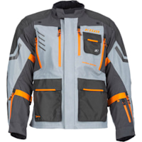 Klim Carlsbad V4 Gore-Tex CE Jacket - Asphalt / Ember Orange