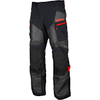 Klim Baja S4 V3 Textile Trousers - Black / Fiery Red