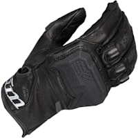 Klim Badlands Aero Pro V4 Short Leather Gloves - Stealth Black