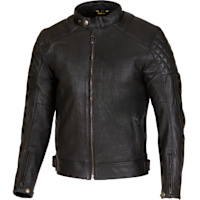 Merlin Icon D3O&reg; Leather Jacket - Black