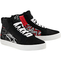 Alpinestars FQ20 Ride-63 Canvas Riding Boots - Black / White