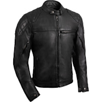 Oxford Route 73 3.0 Leather Jacket - Black