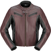 Spidi Special Leather Jacket - Burgundi