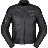 Spidi Roar Leather Jacket - Black