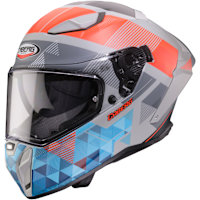 Caberg Drift Evo II - Prism Matt Grey / Fluo Red / Blue