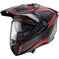Caberg Tanami Carbon - Gravity Red / Grey