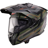 Caberg Tanami - Ranger Matt Black / Military Green / Orange