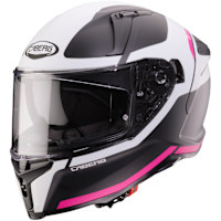 Caberg Avalon X - Pure Matt Black / White / Fuchsia