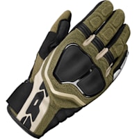 Spidi Sport-GT Short Mixed CE Gloves - Black / Dark Green