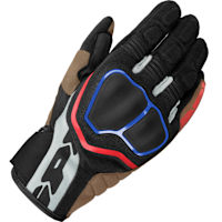 Spidi Sport-GT Short Mixed CE Gloves - Black / Blue / Red