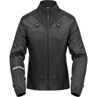 Spidi Ladies Rain Chest Insideout Jacket - Black