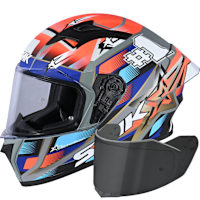 SMK Stellar Sport - Uno Red / Blue / Grey