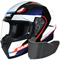 SMK Stellar Sport - Flight Black / White / Blue / Red