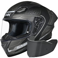 SMK Stellar Sport - Flight Matt Black / Grey / Anthracite
