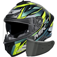 SMK Typhoon - Rival Black / Grey / Fluo Yellow