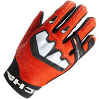 Richa Stradale AP-X Leather Gloves - Black / Red