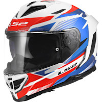LS2 Storm III - Komai White / Blue / Red