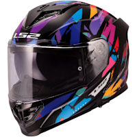 LS2 Storm III - Kaos Black / Purple / Blue