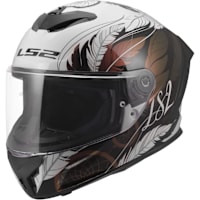 LS2 Rapid III - Boho White / Black / Pink