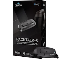Cardo Packtalk-S Intercom - Single