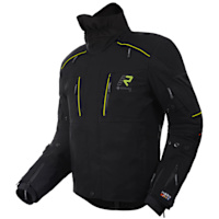 Rukka Nivala 3.0 Gore-Tex Textile Jacket - Black / Yellow