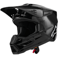 Alpinestars S-M3 Solid - Gloss Black