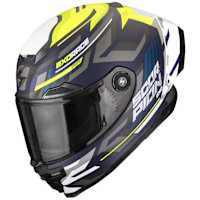 Scorpion Exo Race Air - Kobra Matt Blue / Yellow