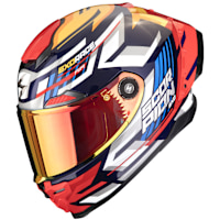 Scorpion Exo Race Air - Kobra Blue / Yellow / Red