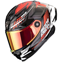 Scorpion Exo Race Air - Kobra Black  / Red 