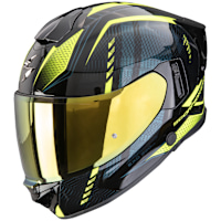 Scorpion Exo 530 Air - Theras Black / Neon Yellow