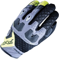 Five TFX3 Airflow Gloves - Grey / Yellow