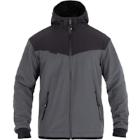 John Doe XTM V3 Softshell Ripstop Hoodie - Grey / Black