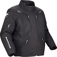 Bering Brazilia King Size 3 in 1 Textile Jacket - Black / White
