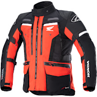 Alpinestars Honda Bogota Pro Drystar Textile Jacket - Bright Red / Black