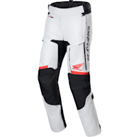 Alpinestars Honda Bogota Pro Drystar Textile Trousers - Ice Grey / Black