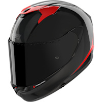 Nolan X-904 Ultra Carbon Emblema - Carbon / Black / Red