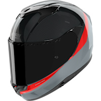 Nolan X-904 Ultra Carbon Verniciatura Speciale - Carbon / Grey / Red