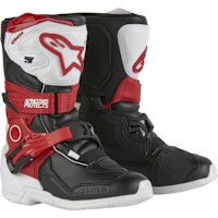 Alpinestars Kids Tech 3S Boots - White / Black / Bright Red