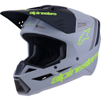 Alpinestars S-M3 Radium - Matt Grey / Black / Fluo Yellow