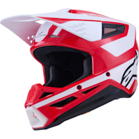 Alpinestars S-M3 Heat - Gloss Red / White / Black