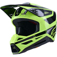 Alpinestars S-M3 Heat - Gloss Fluo Yellow / Black