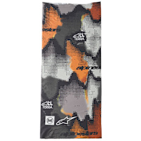 Alpinestars Buff Nazca Neck Tube - Grey / Camo / Fluo Orange