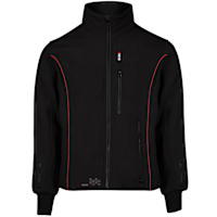 Keis J501RP Premium Heated Jacket - Black / Red